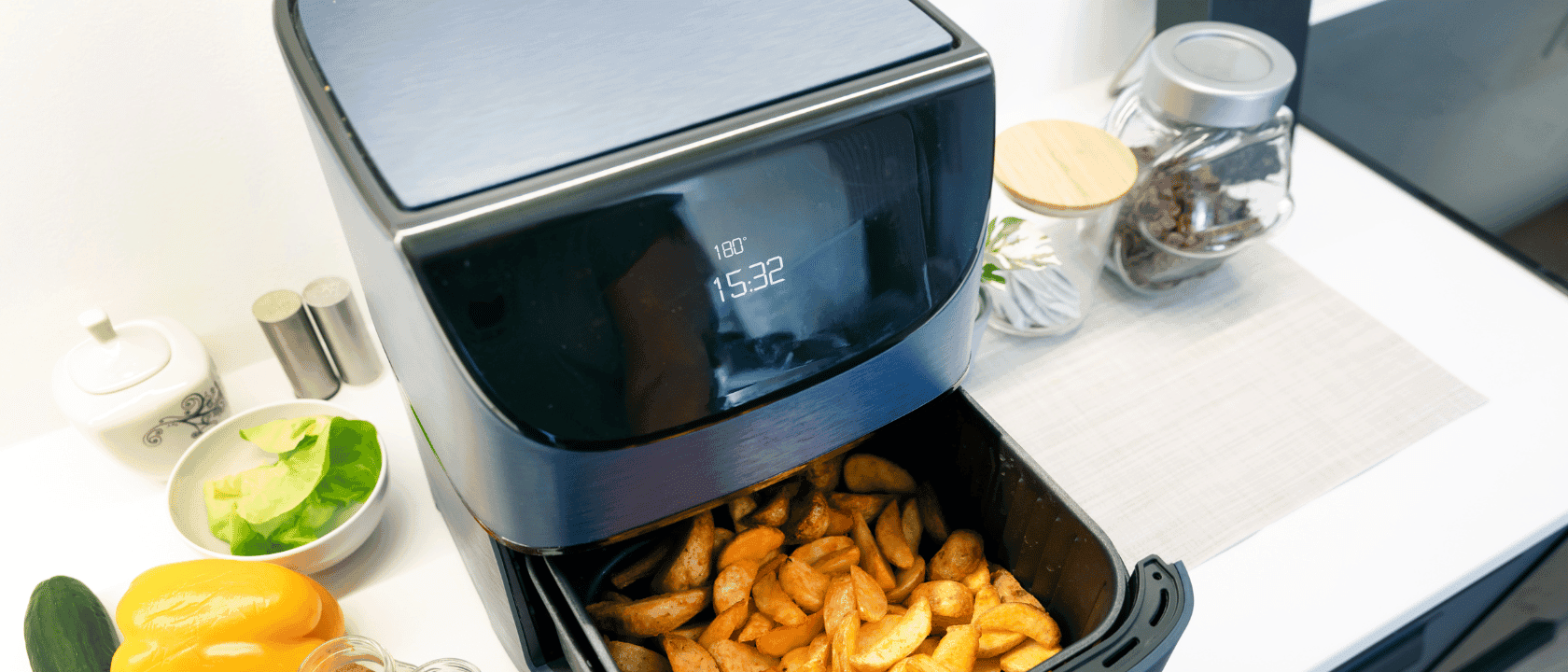 Air Fryers - Rapid-air cookers that deliver crispy results with significantly less oil.