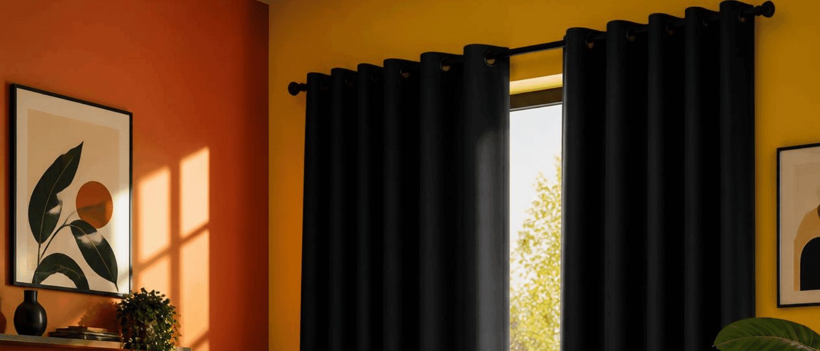 Blackout Curtains - Light-blocking curtains that support deeper, more consistent recovery sleep.