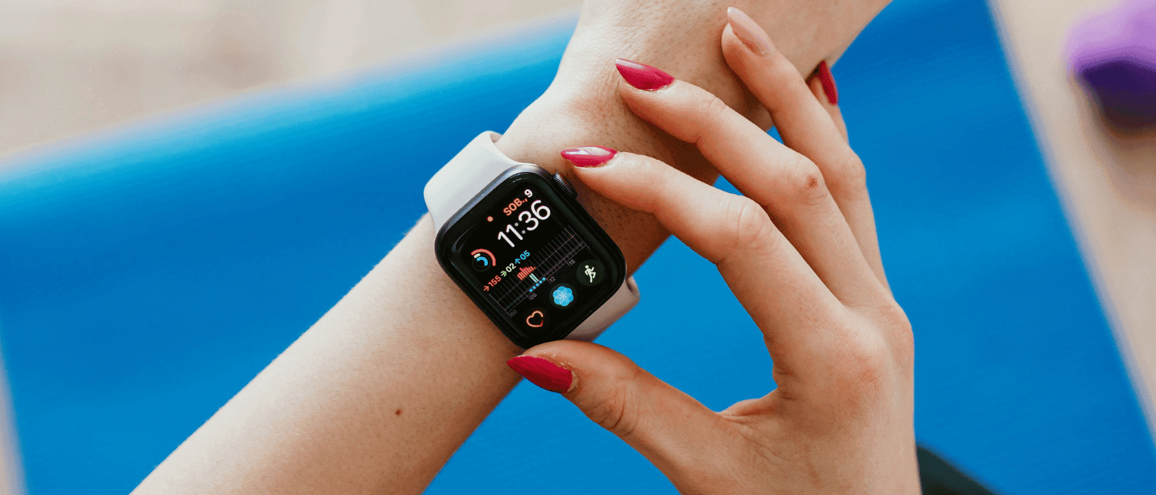Fitness/Activity Watch - Trackers - Wrist-worn trackers for steps, heart rate, sleep, and active minutes.