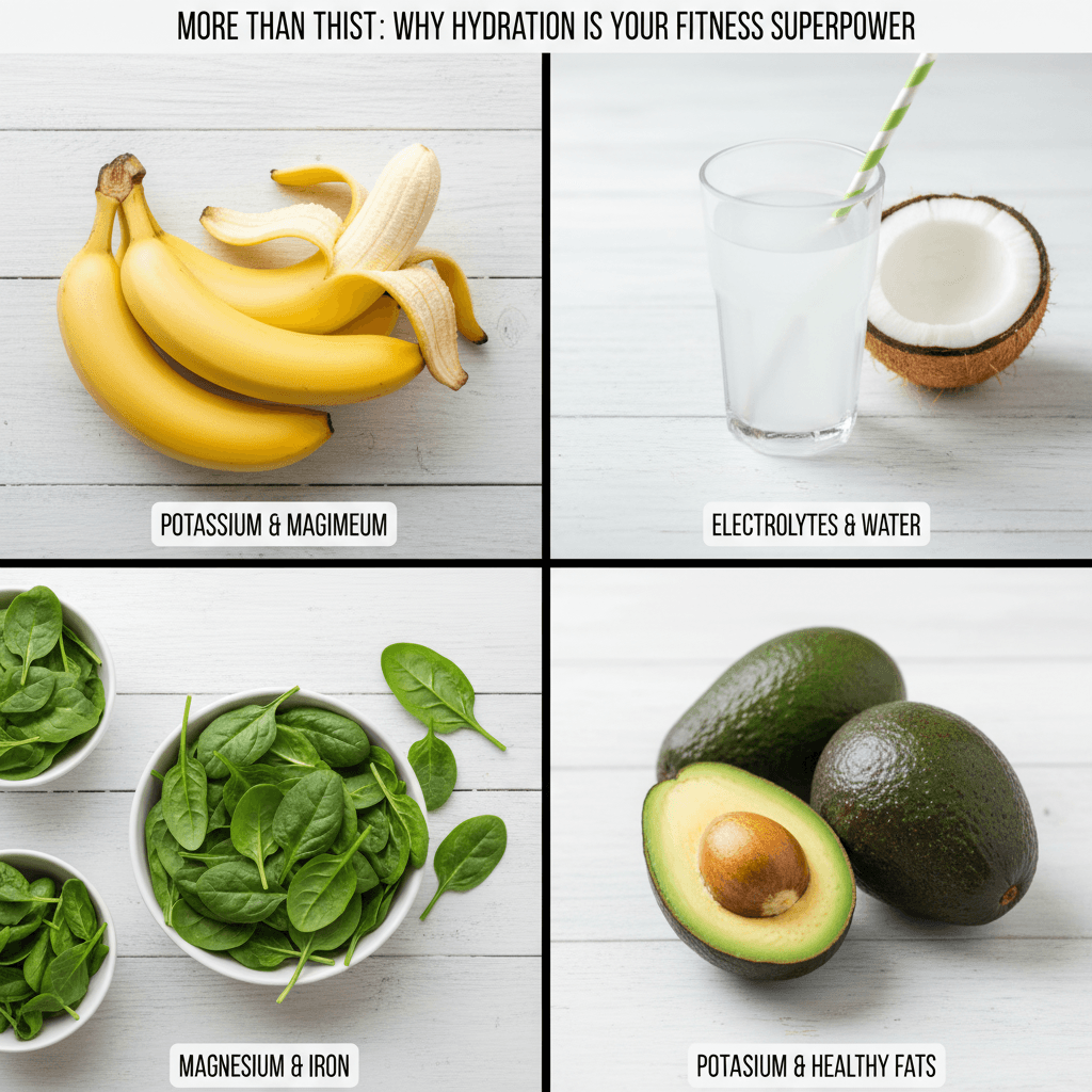 Electrolyte sources infographic