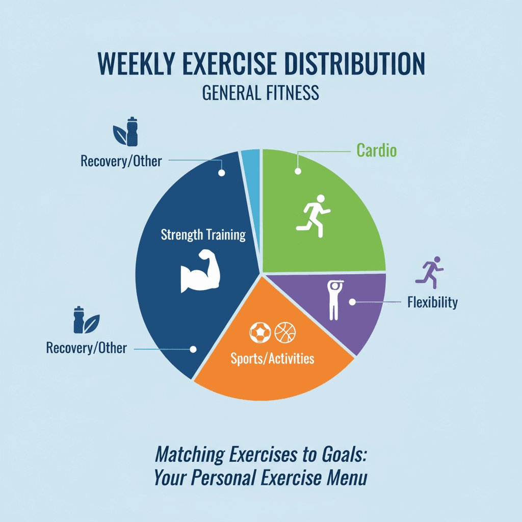 Balanced fitness routine